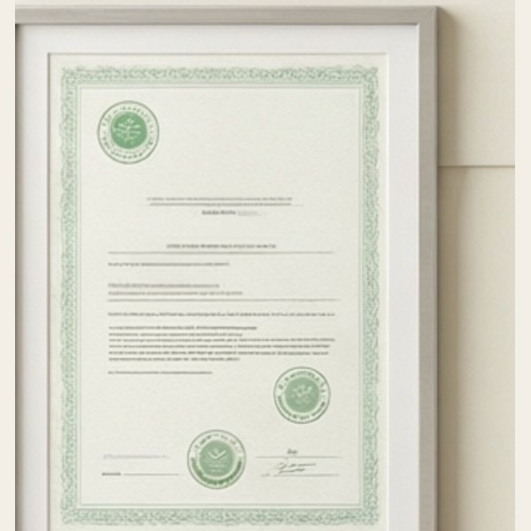 FSC certificate
