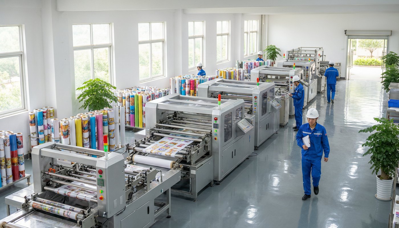 VerdaPack packaging factory floor